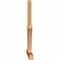 Ekena Millwork Richland Timber Gable Bracket, Western Red Cedar, 108"W x 49"H x 3 1/2"D x 3 1/2"F, 11/12 Pitch GBW108X49X0404RIC00SWR - alternate 5